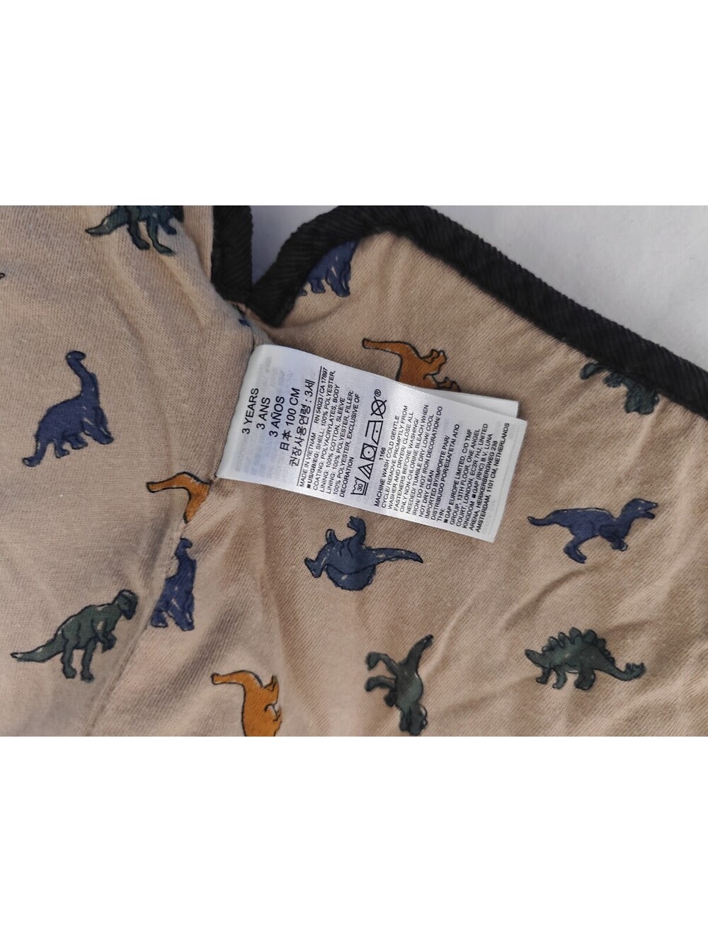 Gap toddler jacket is designed for 3-year Infant Navy Corduroy Collar Western - Picture 7 of 7